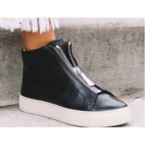 Frye Lena Leather Sneakers